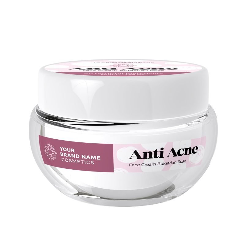 Anti Acne Face Cream Bulgarian Rose 50ml scaled 4